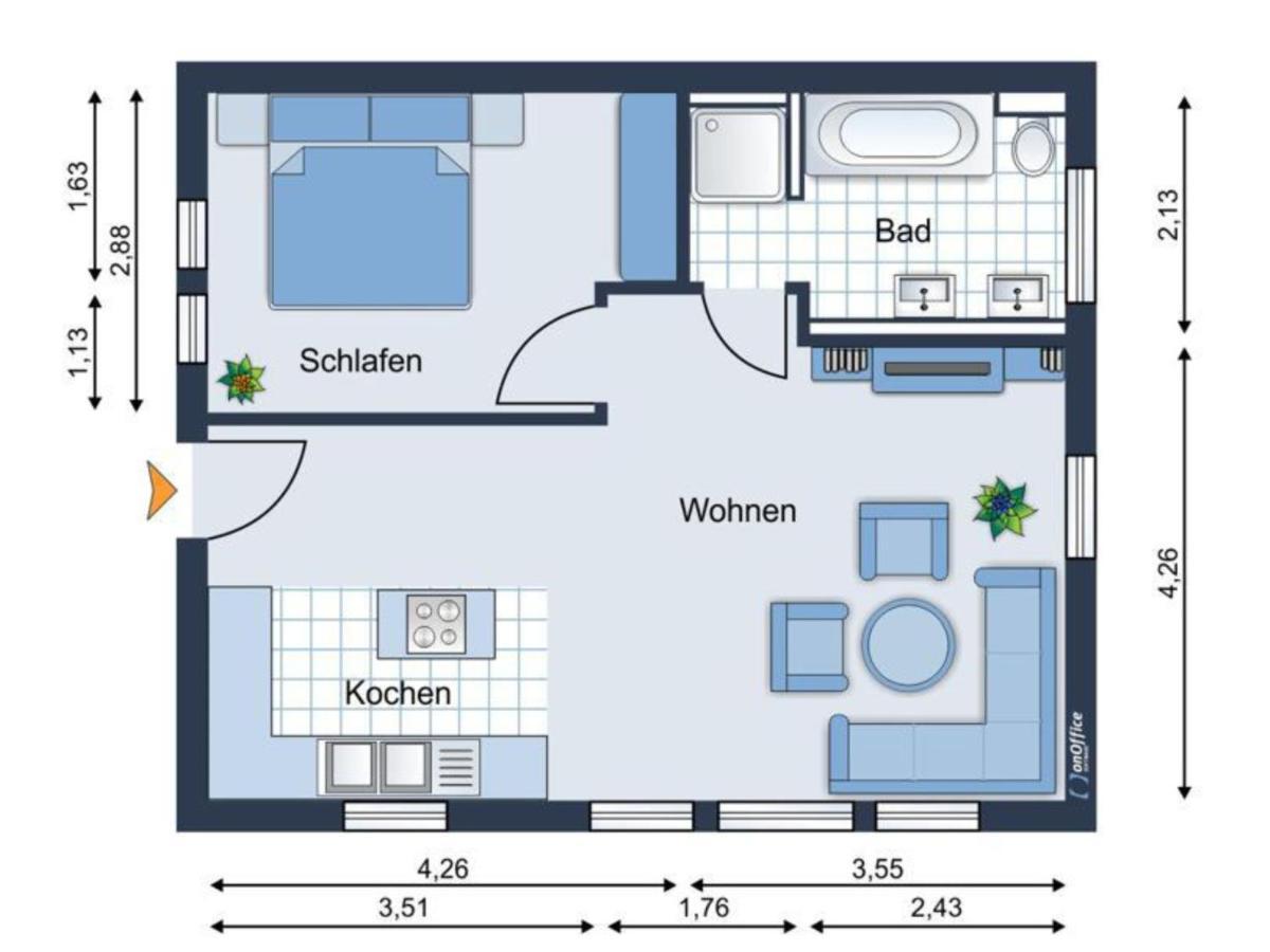 Ferienwohnungen Am Seeufer 莫内西 外观 照片